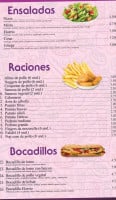 Fast Food Elorrio Comida Rapida En Elorrio menu