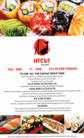 Hisui Sushi food