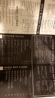 Zest menu