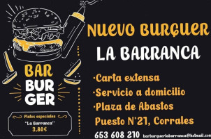 La Barranca food