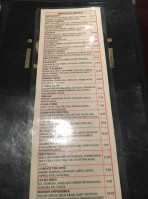 Isushi menu