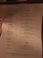 Haile Bistro menu