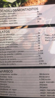Susana menu