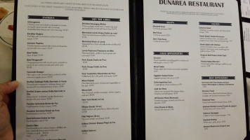 Dunarea menu