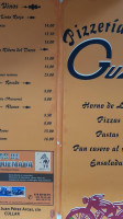 Pizzeria Guzzi Cullar menu