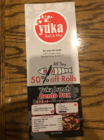 Yuka Roll Pho In Montgomery menu