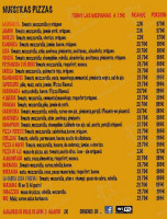 Pizza Loca menu