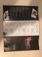 Ninja Cafe Blacksburg menu
