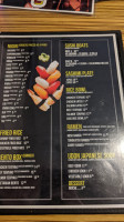 Maya Sushi Lounge menu