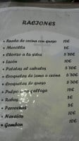 La Sidreria menu