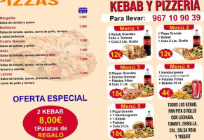 Kebab Y Pizzeria food