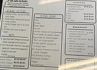 Tahoe Keys Deli menu