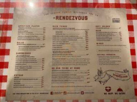Charles Vergos' Rendezvous menu