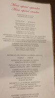 El Trull De Fortia menu