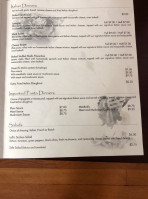 Lalli's Pizza menu