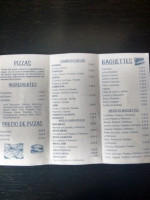Pizzeria Pepín menu