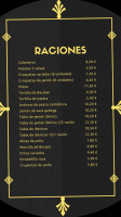 Eguzkilore menu