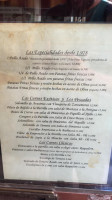 El Palacio Del Pollo menu