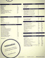 Cafe Verward menu