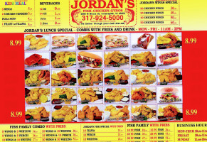 Jordan's Fish Chicken Gyros food
