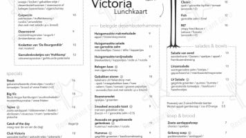 Lokaal Victoria menu