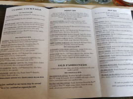 Quincy Street Distillery menu