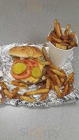 Five Guys Burgers Fries food