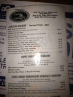 Jack And George's menu