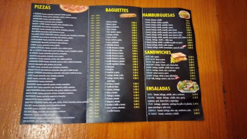 Pizzería Góndola De La Mancha menu
