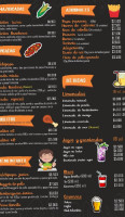 Tazca Parrilla menu