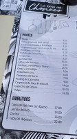La Loma Del Chonuco menu