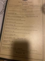 Inn Of Glen Haven menu