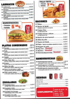 Estrella Roja Donner Kebab Errenteria menu
