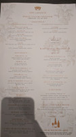 San Lorenzo menu