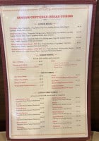 Sangam Chettinad Indian Cuisine menu