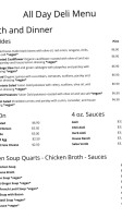 Patatas Kitchen menu