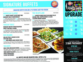 Dave Buster's food