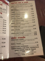 Mississippi Sweets menu