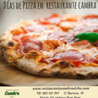 Restaurante Pizzeria Cambra food