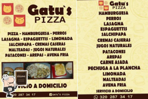 Gatu's Pizza food