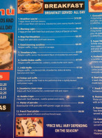 Waffle Stop And Authentic Salvadorean Cafe menu