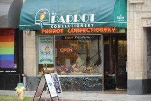 Parrot Confectionery Store outside