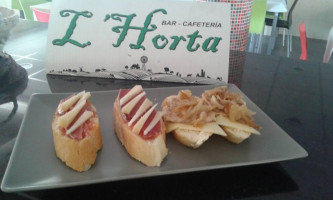 Cafeteria L'horta food