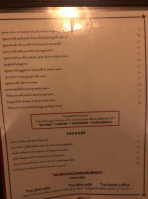 Pepe Giallo menu