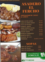 Asadero El Fercho food
