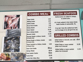 Bayside Seafood Market Snellville,ga menu