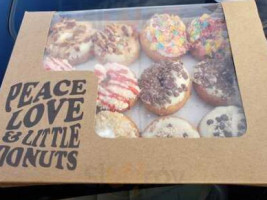 Peace Love Little Donuts food