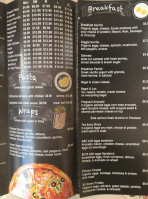 Xo Café menu