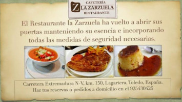 La Zarzuela food
