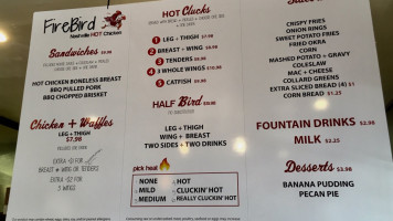 Chile Chicken menu